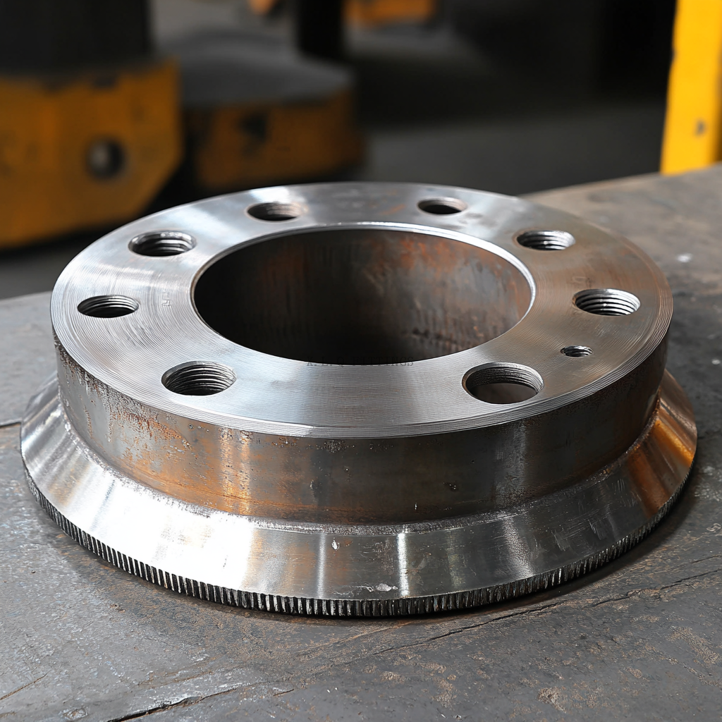 What's the advantage of using slip on flanges?